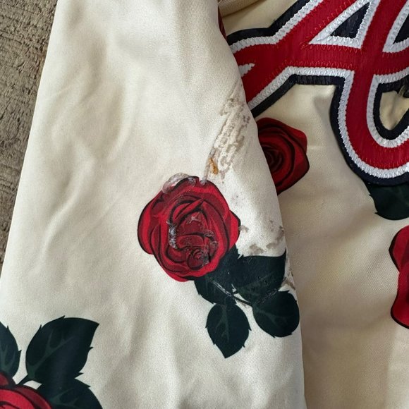 Pro Standard MLB Atlanta Braves Mens Mesh Lined Floral Rose 1995 World Series -L - Picture 4 of 12
